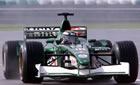Eddie Irvine (Jaguar) / Action in Sunday race