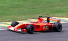 Michael Schumacher(Ferrari) / Action in Friday Free Practice