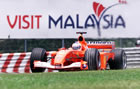 Rubens Barrichello (Ferrari) / Action in Friday Practice