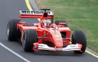 Rubens Barrichello (Ferrari) / Action in Sunday Race